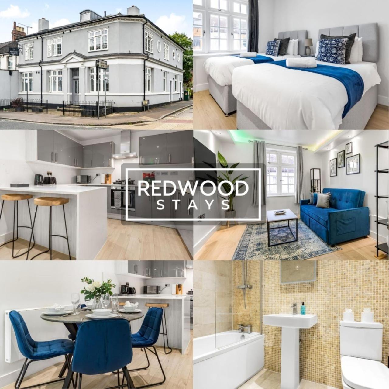 1 Bed 1 Bath Town Center Apartments For Corporates & Contractors, Wifi, Netflix And Parking On Selected Units By Redwood Stays Aldershot Ngoại thất bức ảnh