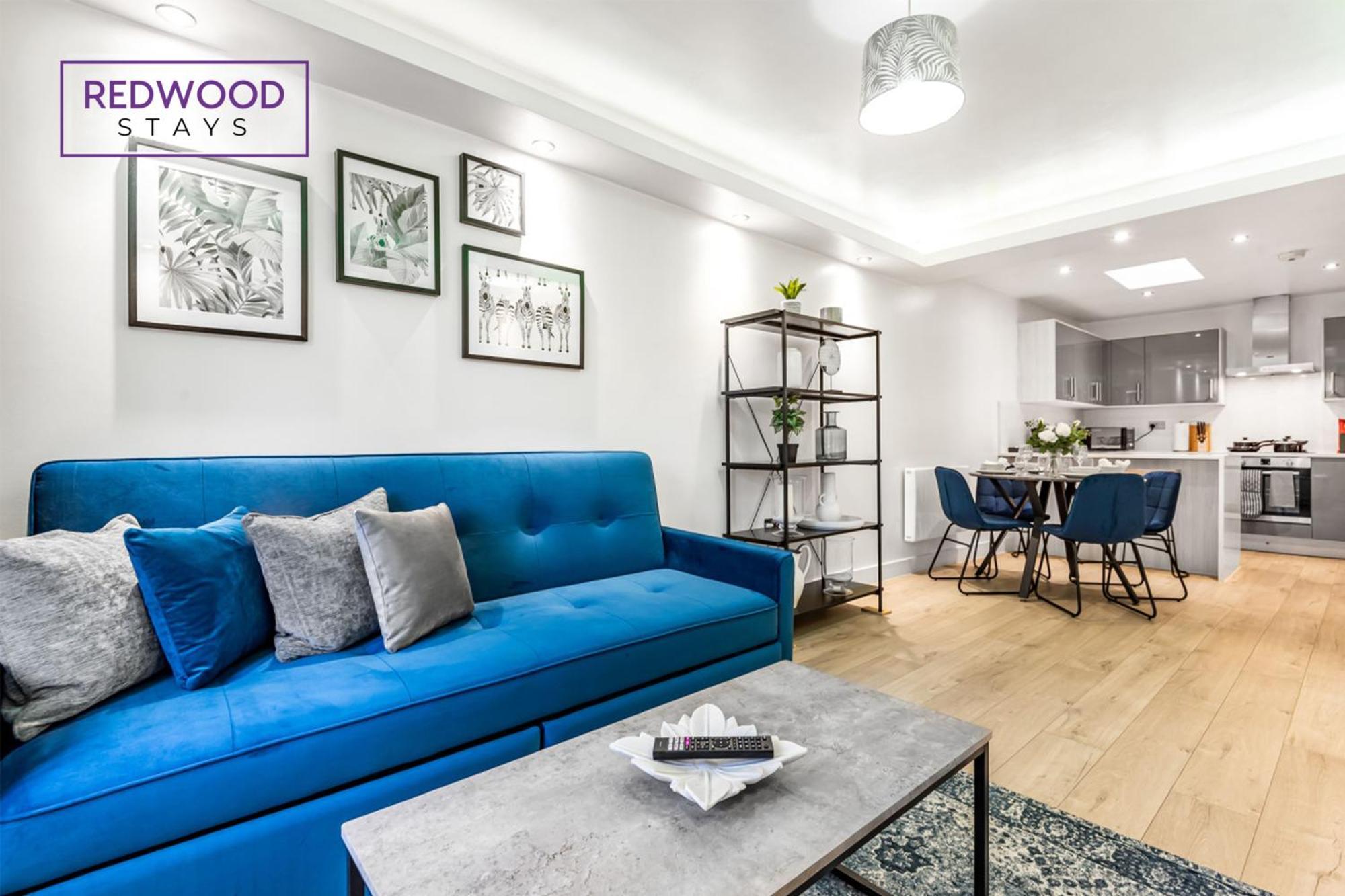 1 Bed 1 Bath Town Center Apartments For Corporates & Contractors, Wifi, Netflix And Parking On Selected Units By Redwood Stays Aldershot Ngoại thất bức ảnh