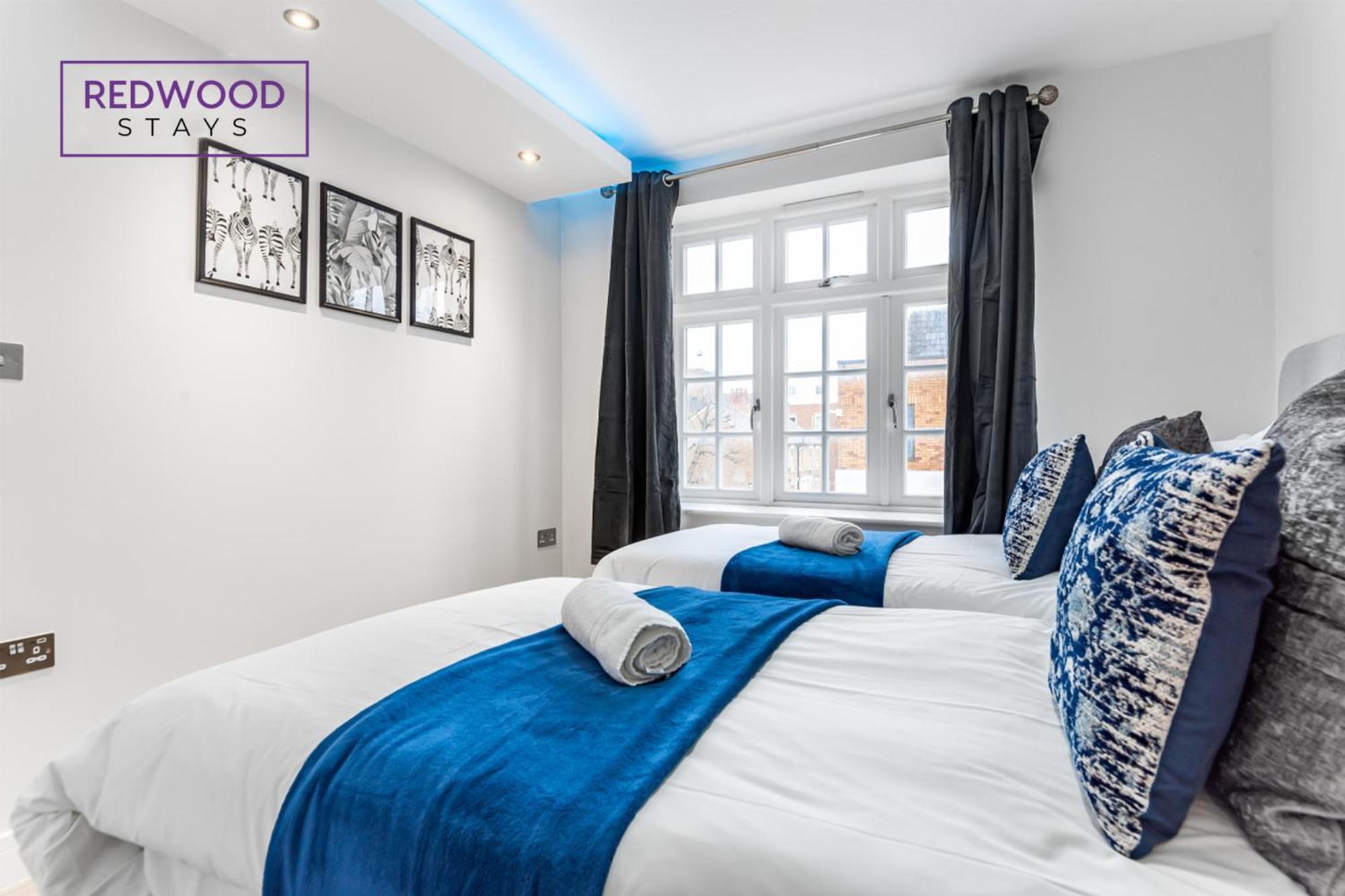 1 Bed 1 Bath Town Center Apartments For Corporates & Contractors, Wifi, Netflix And Parking On Selected Units By Redwood Stays Aldershot Ngoại thất bức ảnh