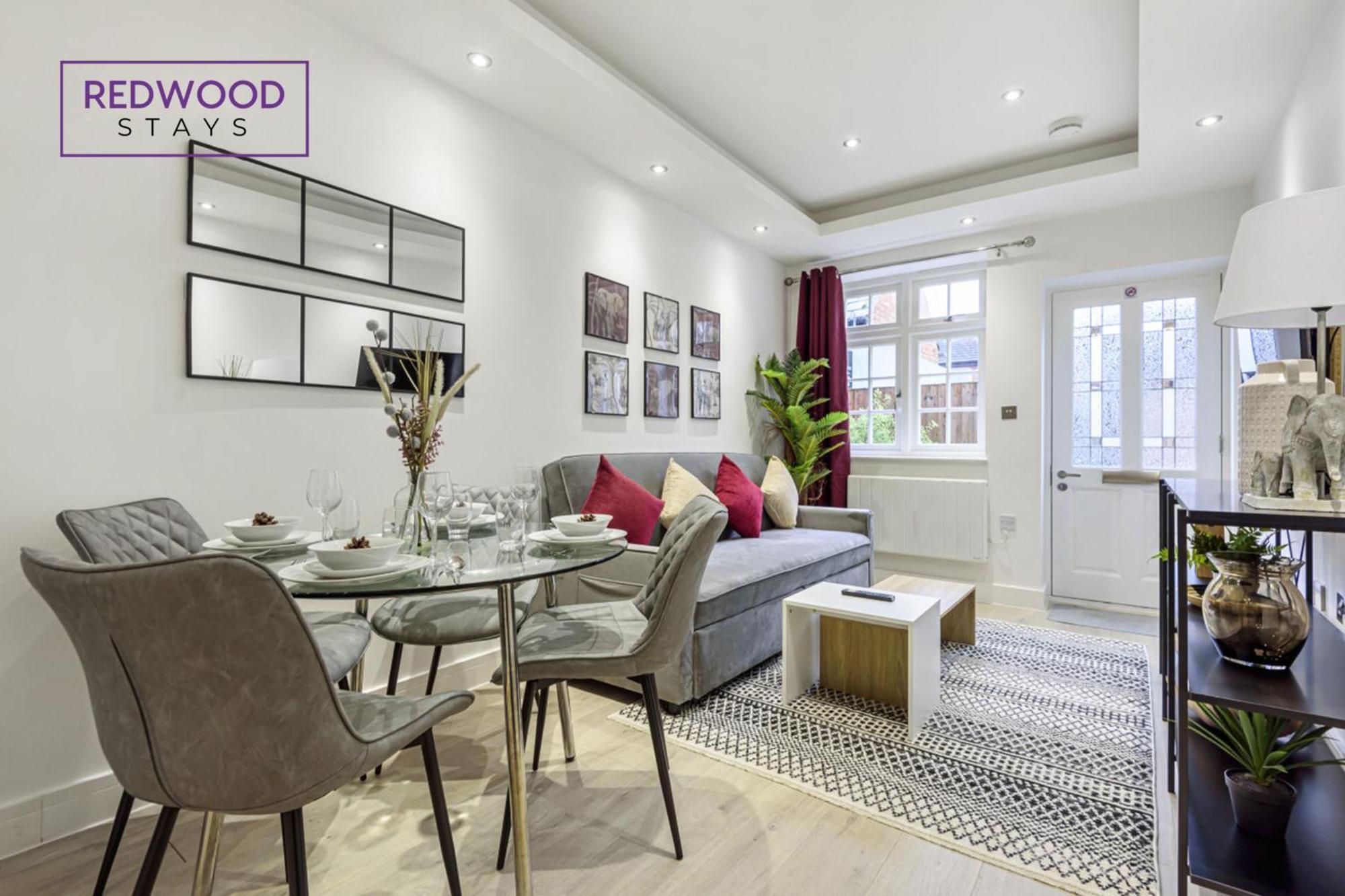 1 Bed 1 Bath Town Center Apartments For Corporates & Contractors, Wifi, Netflix And Parking On Selected Units By Redwood Stays Aldershot Ngoại thất bức ảnh