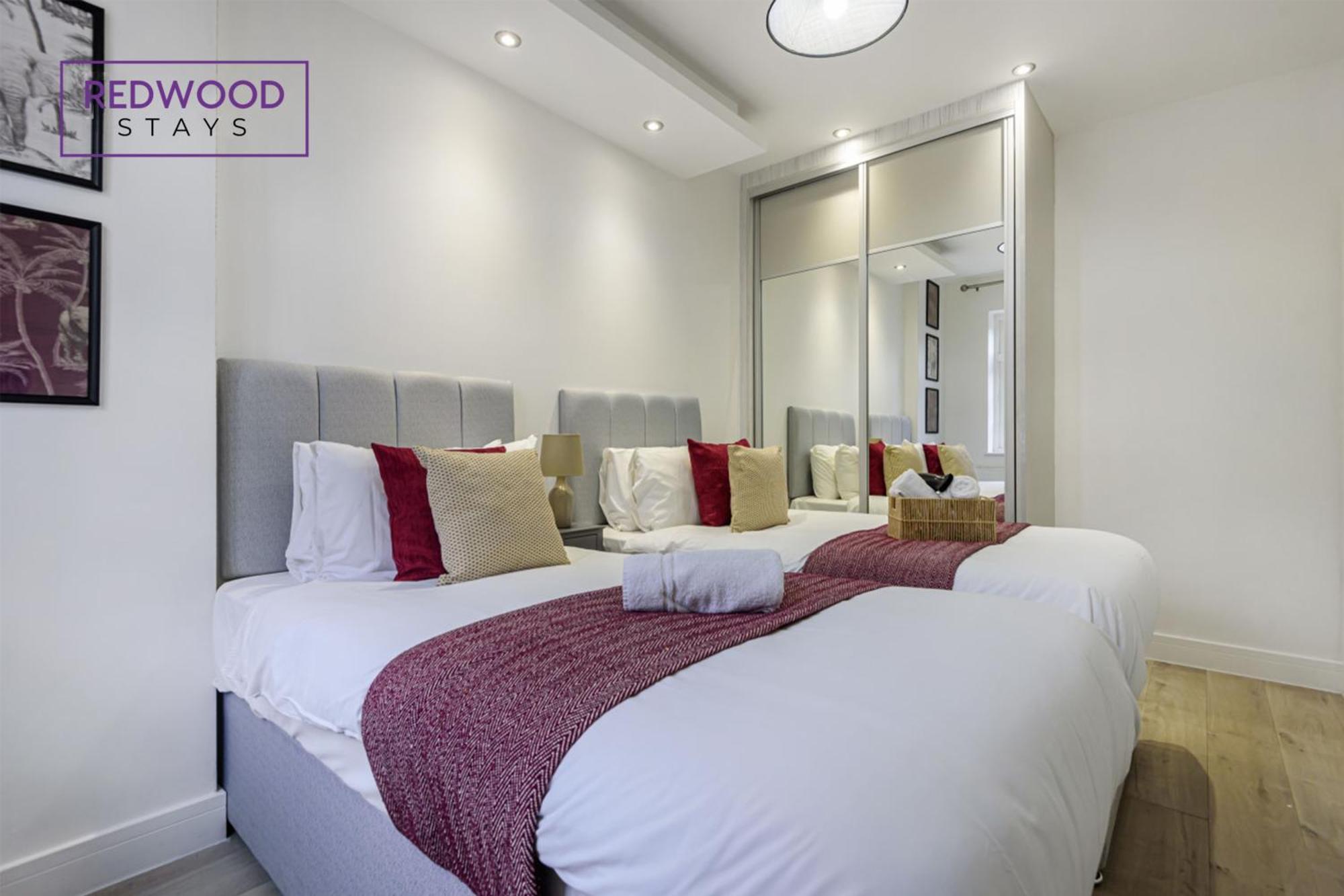 1 Bed 1 Bath Town Center Apartments For Corporates & Contractors, Wifi, Netflix And Parking On Selected Units By Redwood Stays Aldershot Ngoại thất bức ảnh