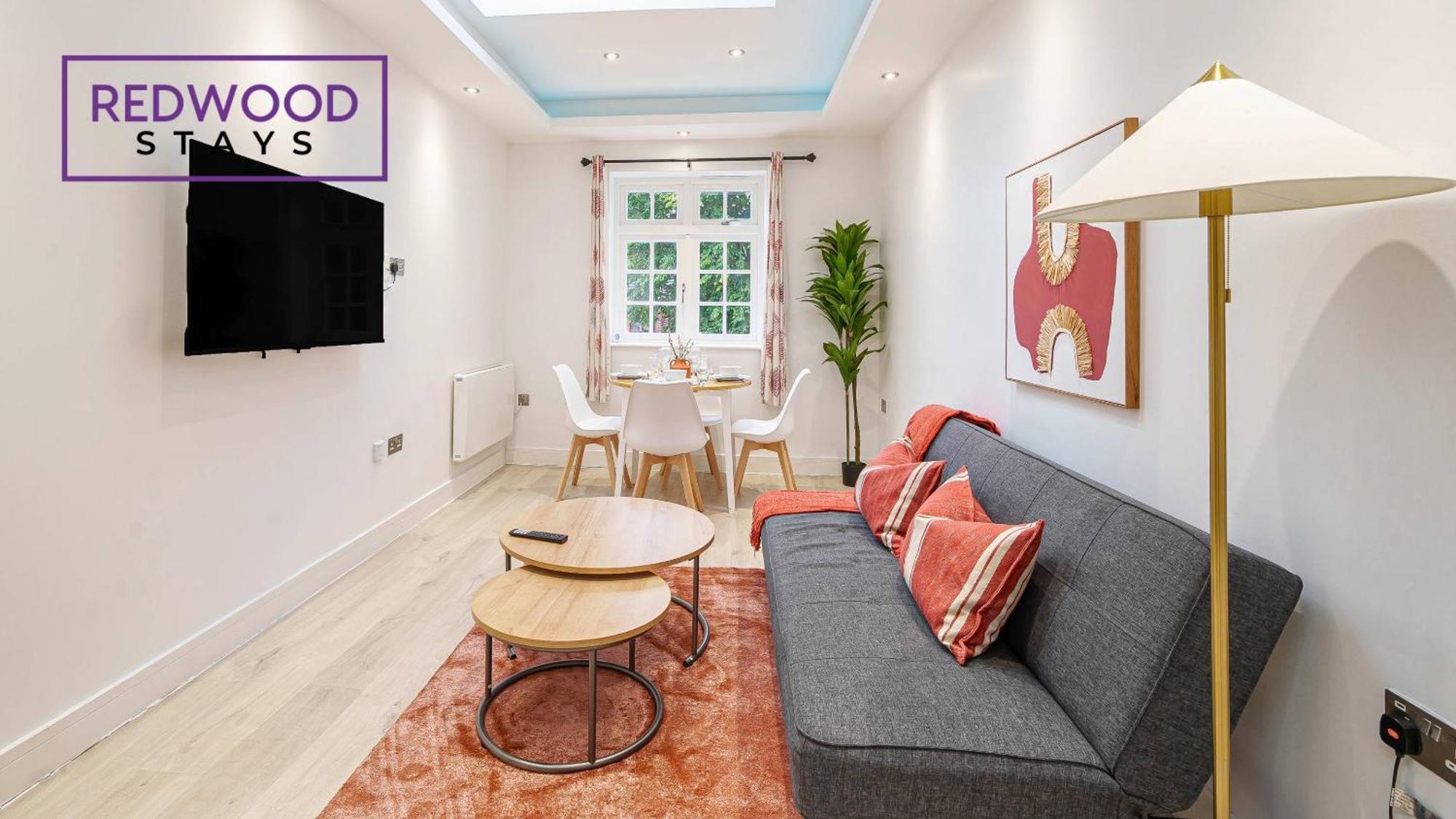 1 Bed 1 Bath Town Center Apartments For Corporates & Contractors, Wifi, Netflix And Parking On Selected Units By Redwood Stays Aldershot Ngoại thất bức ảnh
